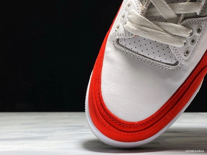 Air CJ0939-100 Red Retro Tinker Jordan 3 University White 0713